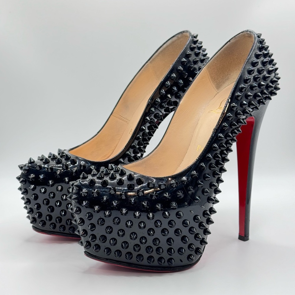 Daffodils spikes 160 patent Christian Louboutins size 36